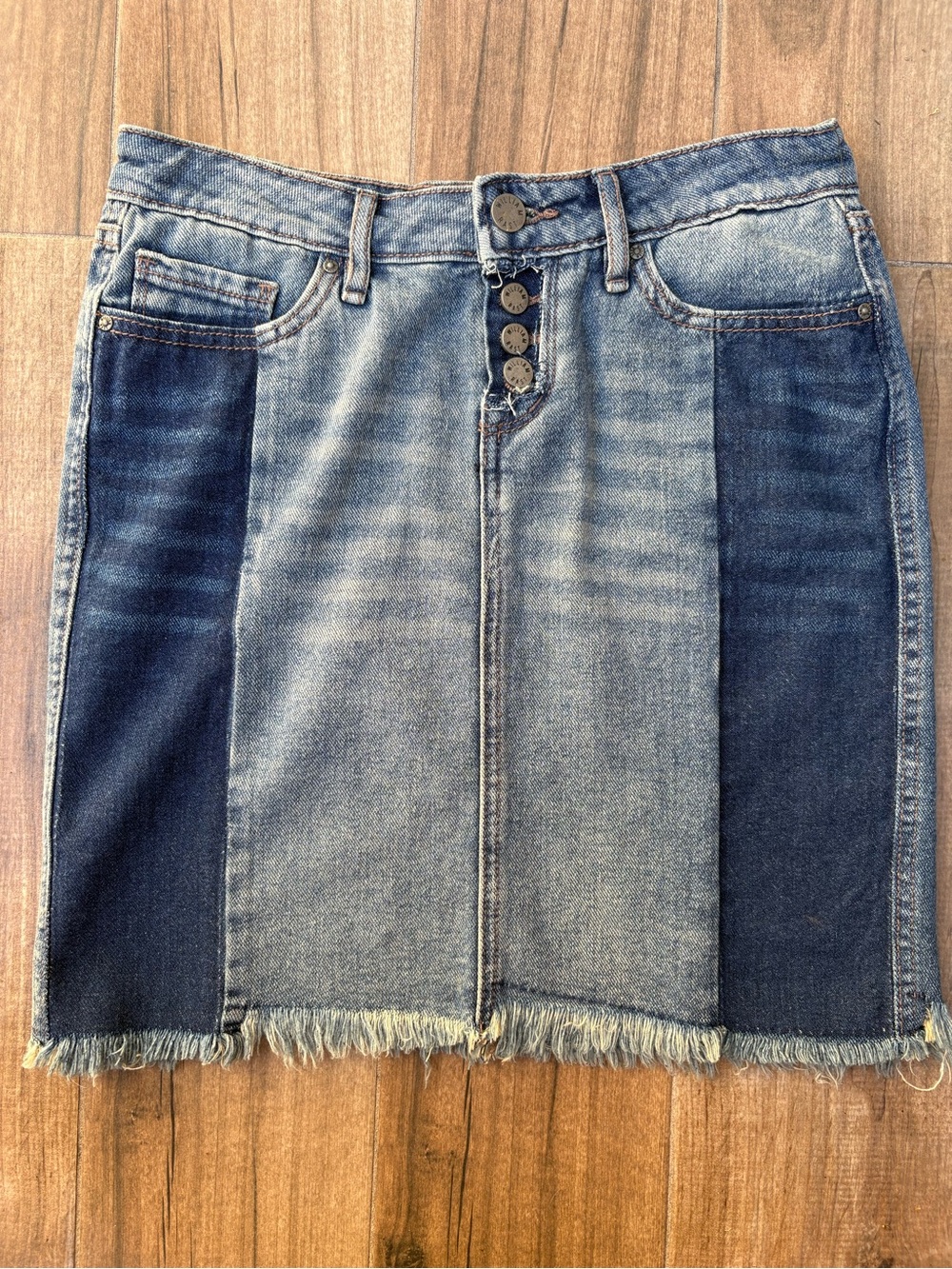 William Rast Y2K Denim Mini Skirt Size 25 Justin Timberlake